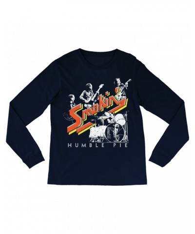 Humble Pie Long Sleeve Shirt | Smokin' Performance Live Distressed Shirt $13.48 Shirts