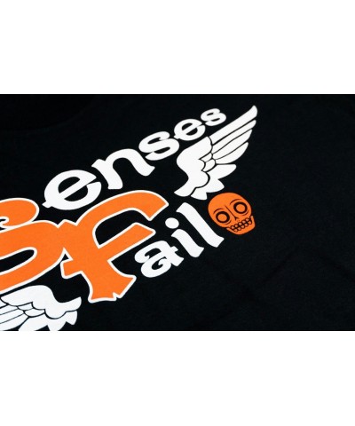 Senses Fail Wings Black T-Shirt $14.10 Shirts