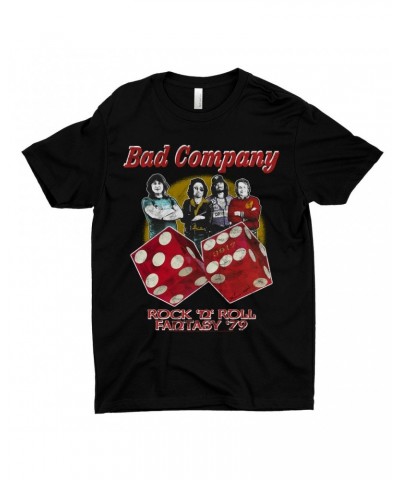 Bad Company T-Shirt | 79 Rock N' Roll Fantasy Retro Distressed Shirt $8.98 Shirts