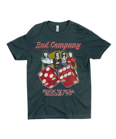 Bad Company T-Shirt | 79 Rock N' Roll Fantasy Retro Distressed Shirt $8.98 Shirts