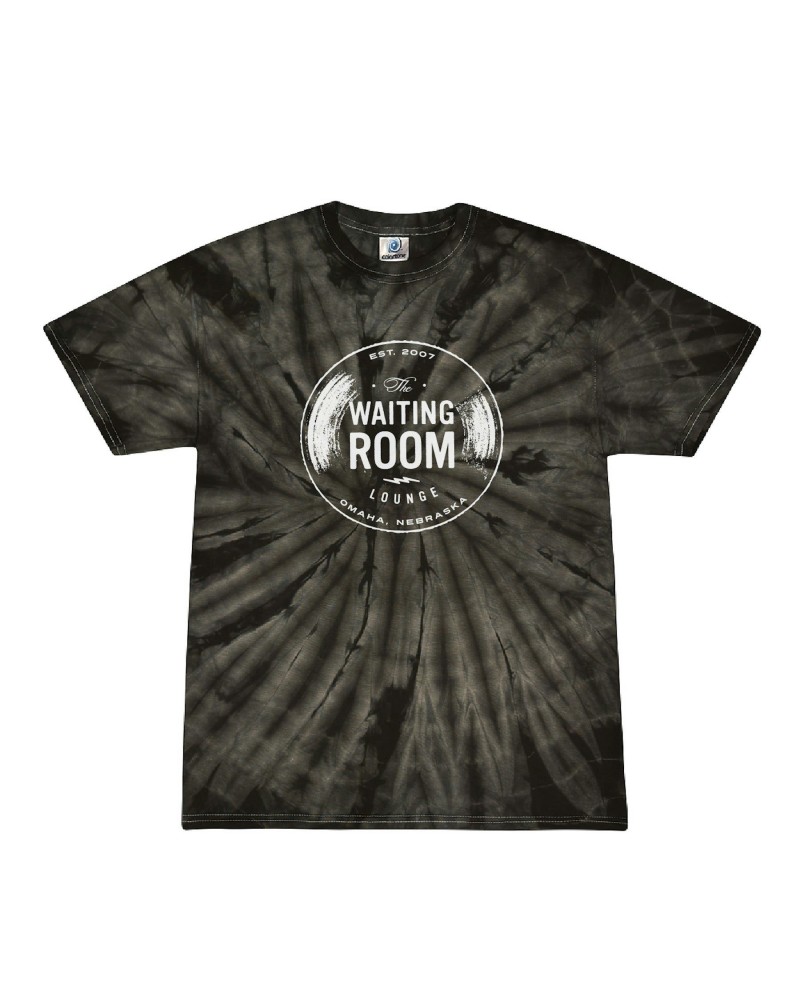 Bright Eyes The Waiting Room | Logo T-Shirt - Black Tie-Dye $7.60 Shirts