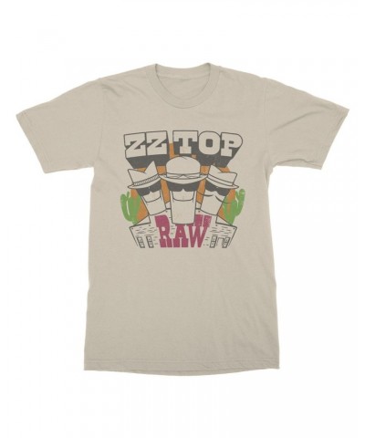 ZZ Top Raw Beige T-Shirt $9.90 Shirts