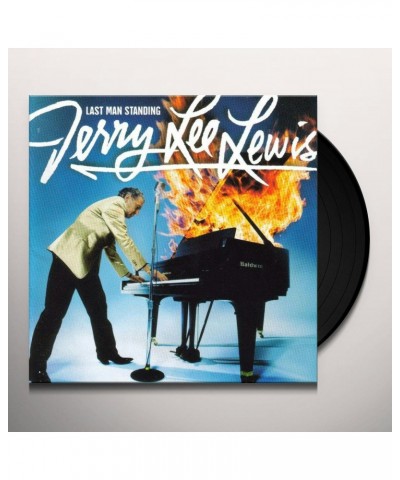 Jerry Lee Lewis LAST MAN STANDING (180G/WHITE VINYL/2LP) Vinyl Record $18.72 Vinyl