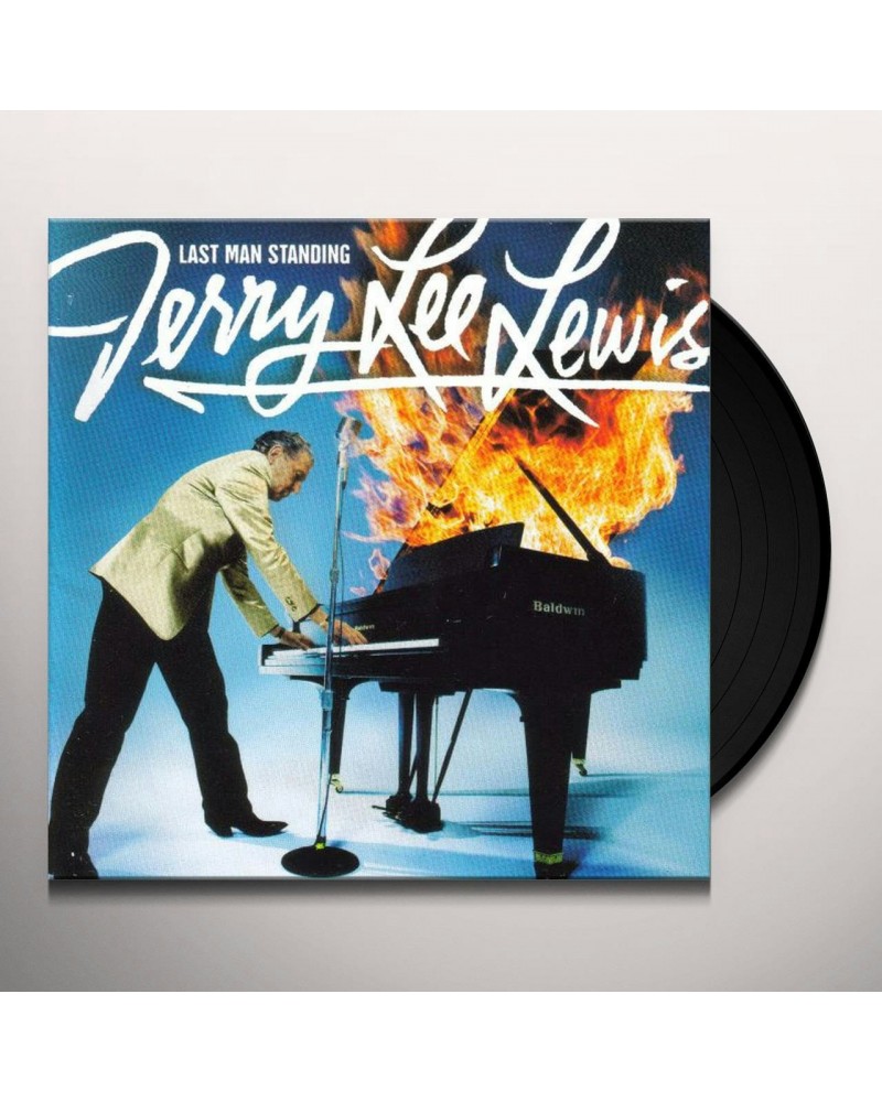 Jerry Lee Lewis LAST MAN STANDING (180G/WHITE VINYL/2LP) Vinyl Record $18.72 Vinyl