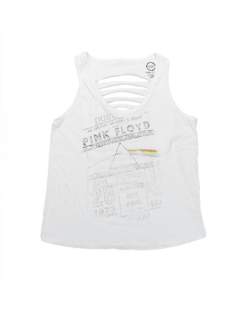 Pink Floyd Tattered Back Women's '73 Ticket Tank $11.75 Shirts