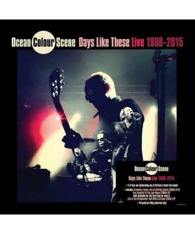 Ocean Colour Scene DAYS LIKE THESE: LIVE 1998-2015 Vinyl Record $50.22 Vinyl