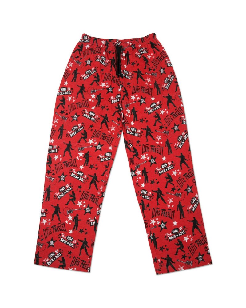 Elvis Presley Is King Ladies Pajama Pants $4.69 Pants