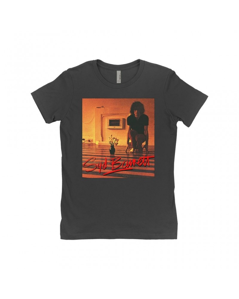 Syd Barrett Ladies' Boyfriend T-Shirt | The Madcap Laughs Album Cover Shirt $8.98 Shirts