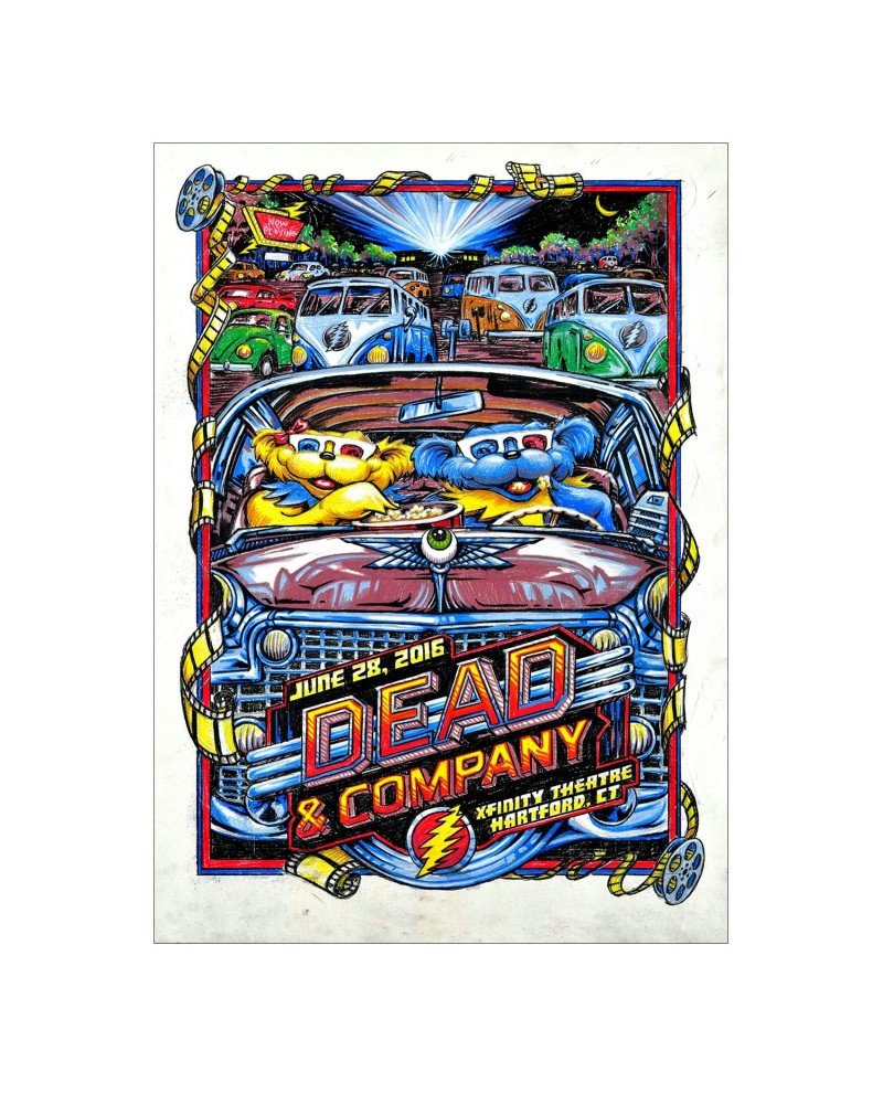 Dead & Company Hartford CT Exclusive Event Poster $18.60 Decor