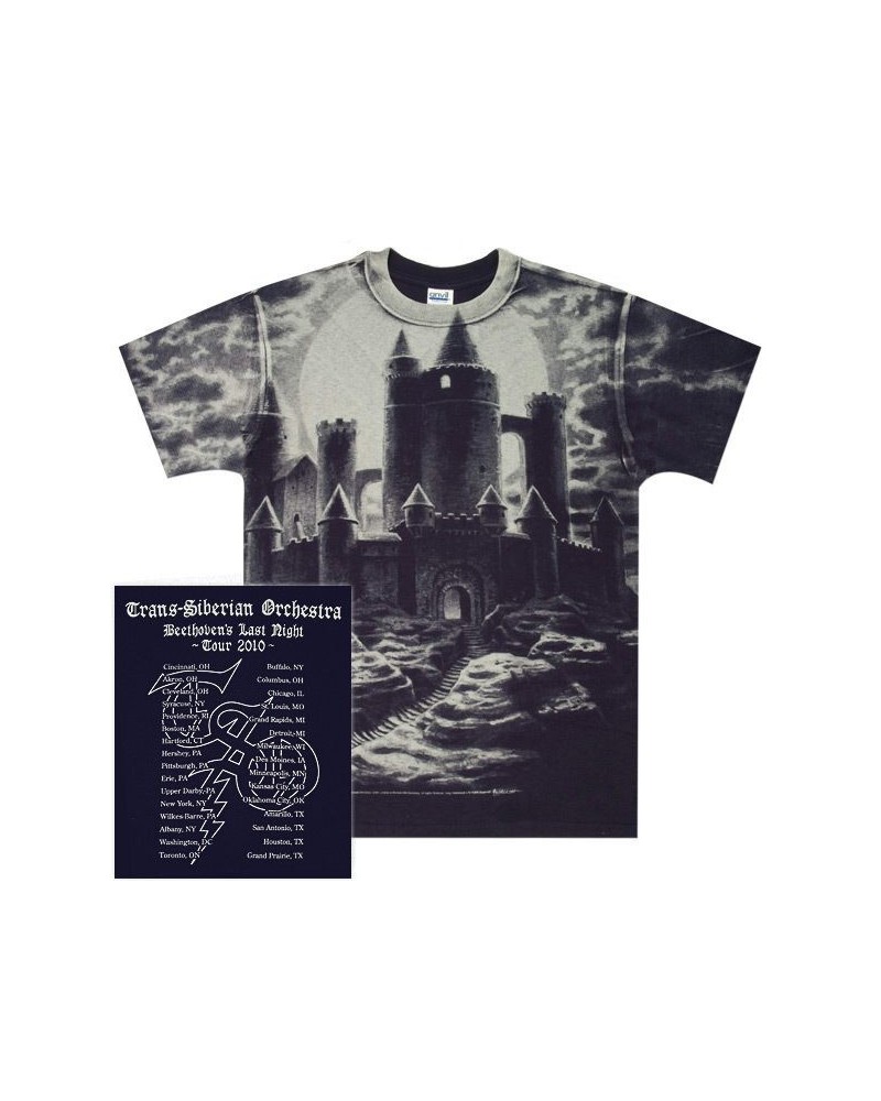 Trans-Siberian Orchestra Negative Castle Tour T-Shirt $9.75 Shirts