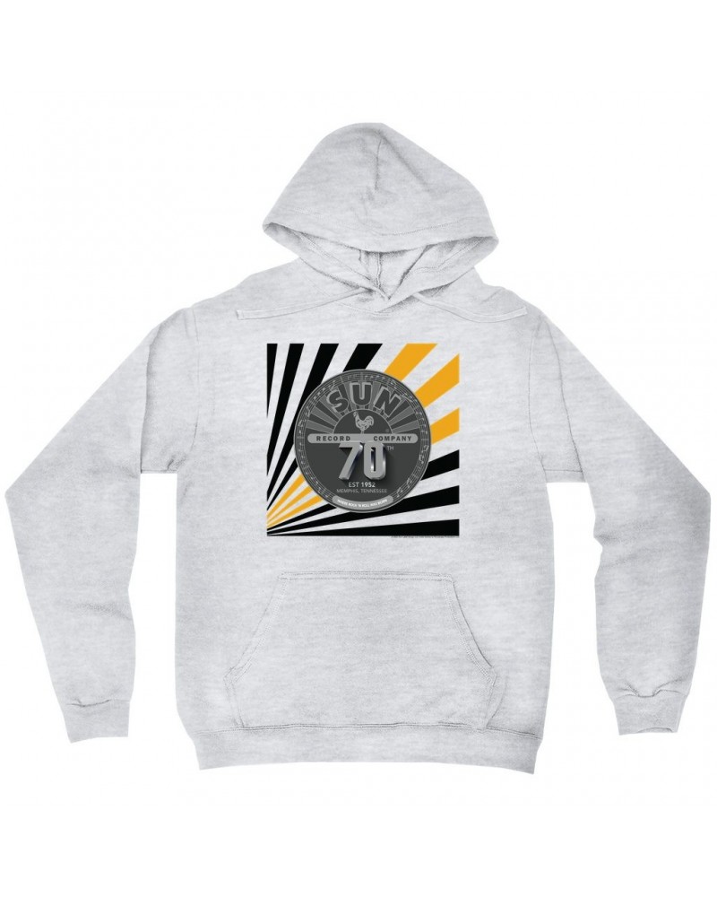 Sun Records Hoodie | 70th Silver Hoodie $17.98 Sweatshirts