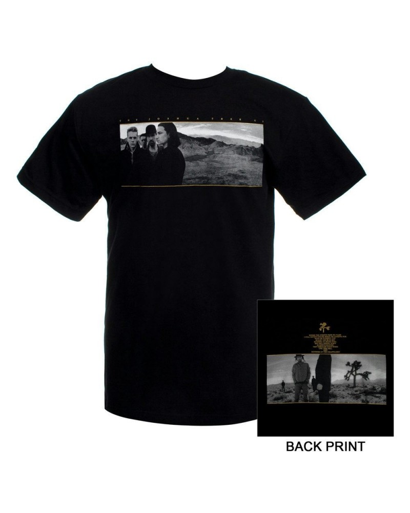 U2 The Joshua Tree Album Cover T-Shirt $13.70 Shirts