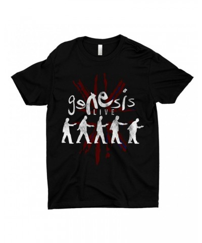 Genesis T-Shirt | Live In The UK Distressed Shirt $10.73 Shirts