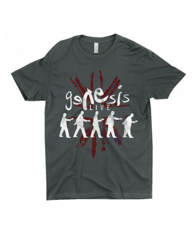 Genesis T-Shirt | Live In The UK Distressed Shirt $10.73 Shirts