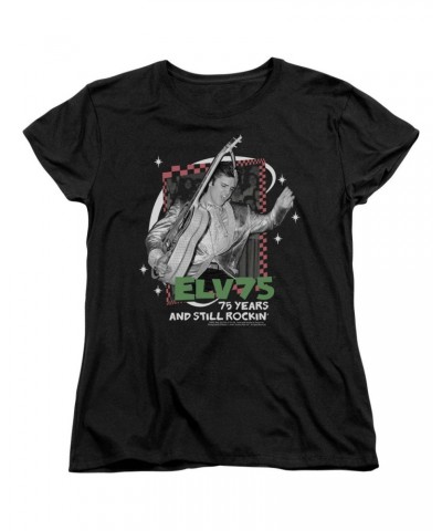 Elvis Presley Women's Shirt | STILL ROCKIN Ladies Tee $6.30 Shirts