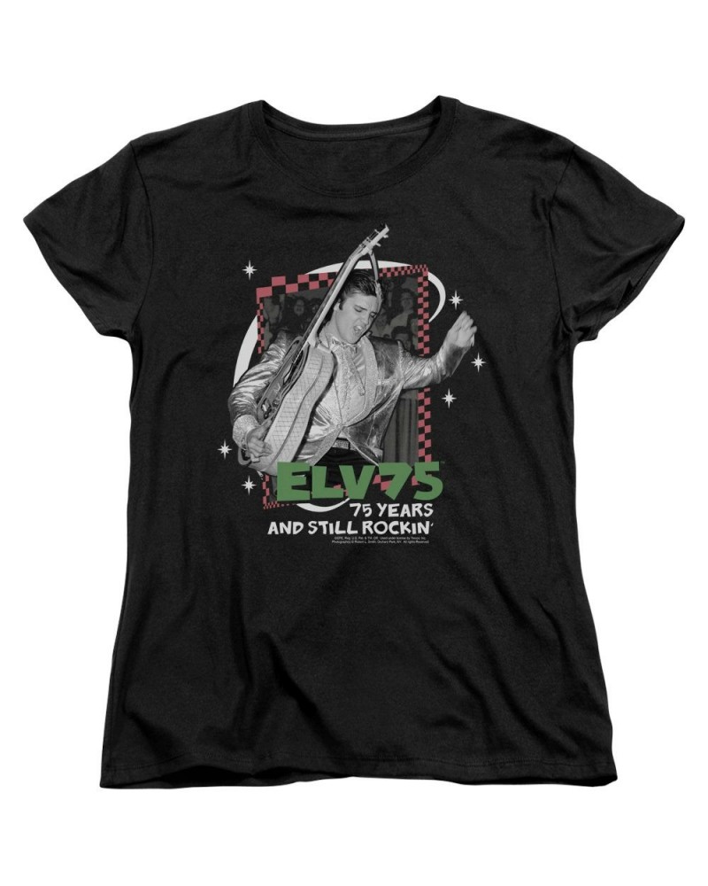 Elvis Presley Women's Shirt | STILL ROCKIN Ladies Tee $6.30 Shirts