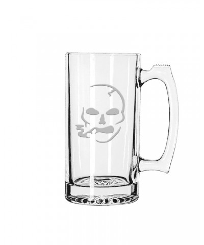 Slightly Stoopid Smoking Skull Glass Mug $3.80 Drinkware