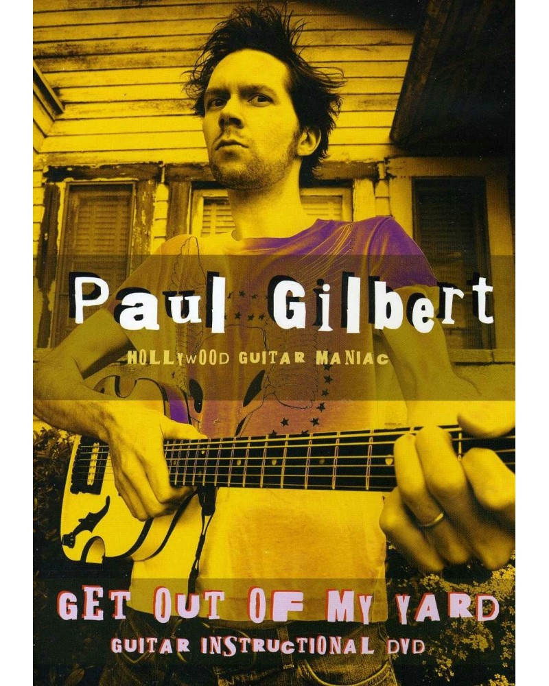 Paul Gilbert GET OUT OF MY YARD DVD $10.53 Videos