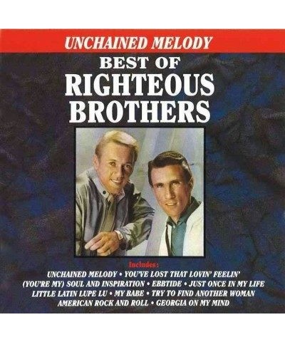 The Righteous Brothers UNCHAINED MELODY CD $4.94 CD