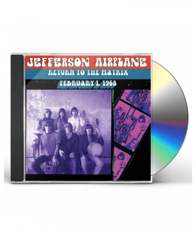 Jefferson Airplane RETURN TO THE MATRIX - 2/1/1968 CD $11.78 CD