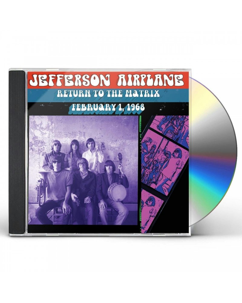 Jefferson Airplane RETURN TO THE MATRIX - 2/1/1968 CD $11.78 CD