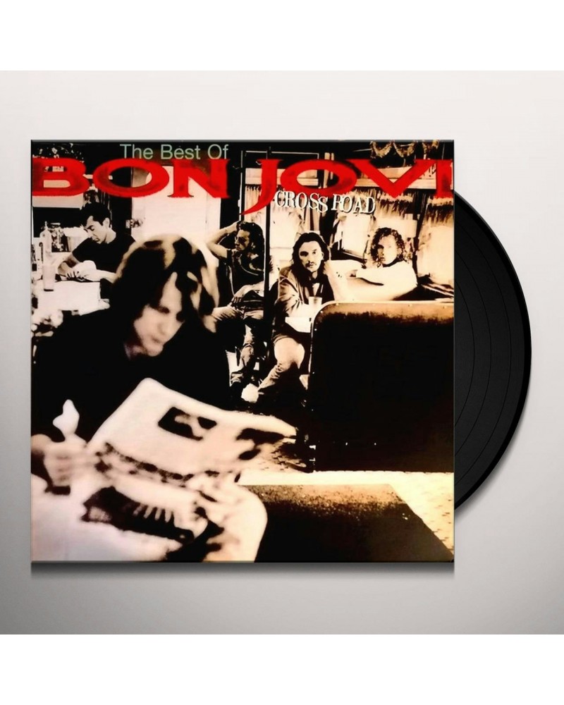 Bon Jovi Cross Road (2 LP) Vinyl Record $20.00 Vinyl