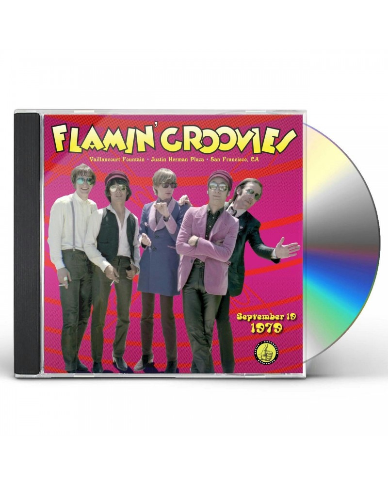 Flamin' Groovies LIVE FROM THE VAILLANCOURT FOUNTAINS SEPTEMBER 19 CD $5.85 CD