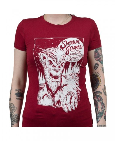 Shawn James & the Shapeshifters "Wolfman" Girls T-shirt $4.90 Shirts