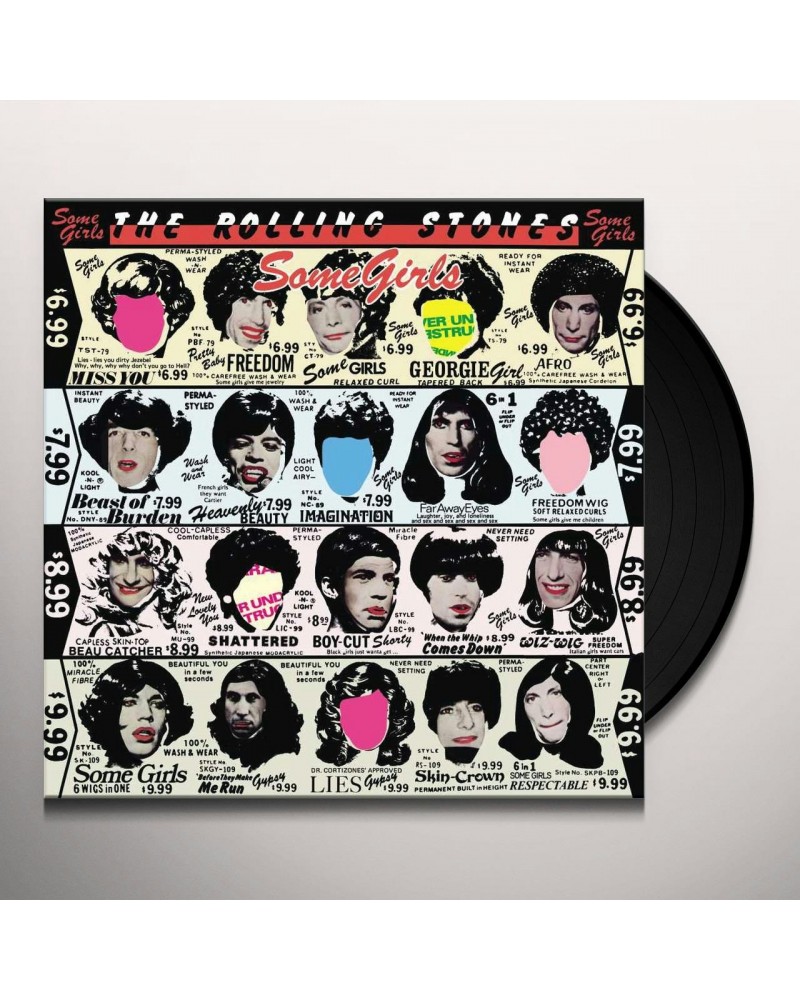 The Rolling Stones Some Girls Vinyl Record $12.39 Vinyl