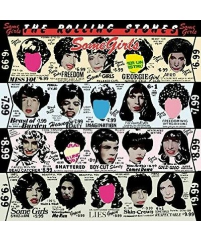 The Rolling Stones Some Girls Vinyl Record $12.39 Vinyl