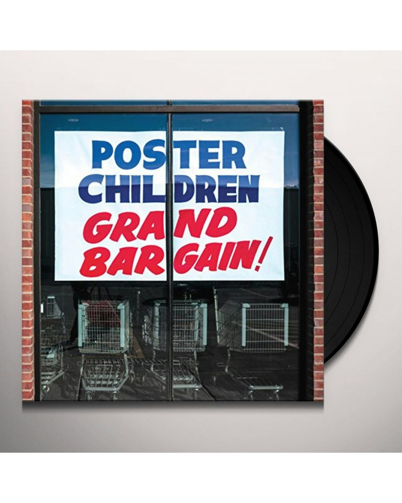 Poster Children Grand Bargain Vinyl Record $6.00 Vinyl