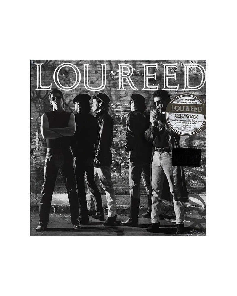 Lou Reed LP - New York (ltd. ed.) (2xLP) (remastered) (clear vinyl) $27.49 Vinyl