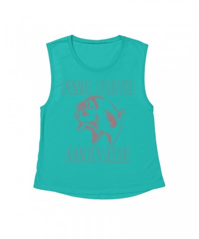 Pink Floyd Ladies' Muscle Tank Top | Pink Distressed 1978 NYC In The Flesh Concert Shirt $16.15 Shirts