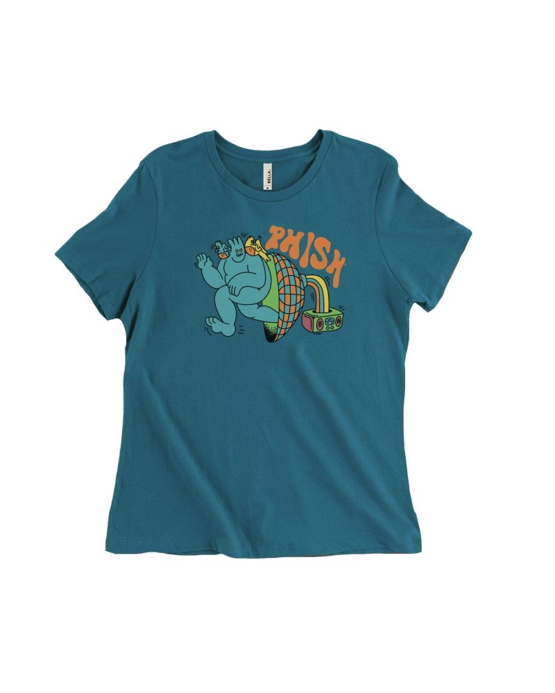 Phish Women’s Frequency Tee on Heather Teal $12.00 Shirts