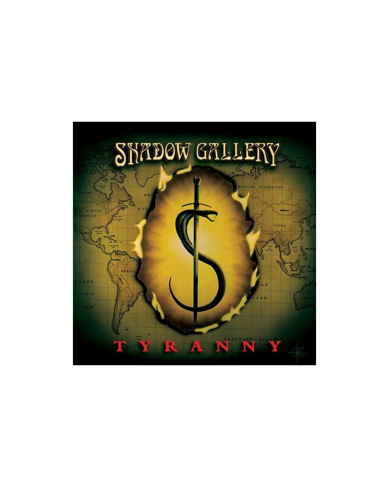 Shadow Gallery Tyranny Green Vinyl Record $20.02 Vinyl