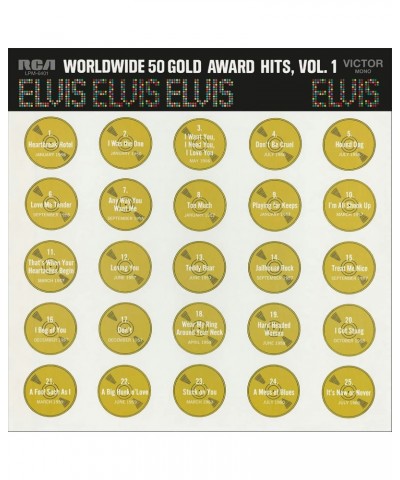 Elvis Presley Worldwide 50 Gold Award Hits Vol. 1 (180G / Gold & Black Marbled Vinyl / Box Set) $39.90 Vinyl