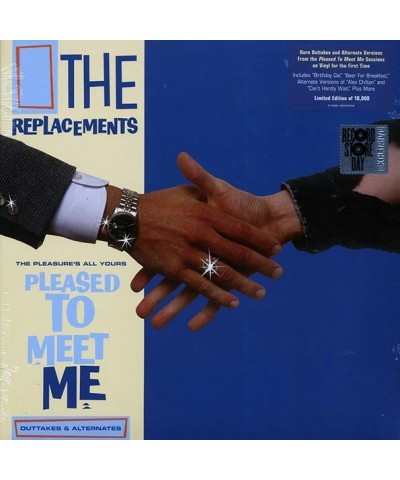 The Replacements LP - The Pleasure's All Yours: Pleased To Meet Me Outtakes & Alternates (RSD 2021) (ltd. ed.) (Vinyl) $18.16...