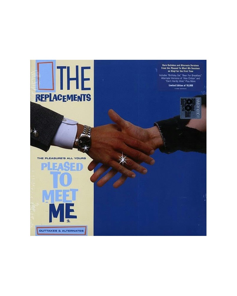 The Replacements LP - The Pleasure's All Yours: Pleased To Meet Me Outtakes & Alternates (RSD 2021) (ltd. ed.) (Vinyl) $18.16...