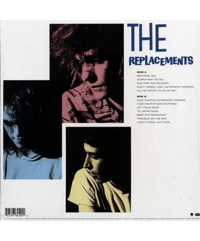 The Replacements LP - The Pleasure's All Yours: Pleased To Meet Me Outtakes & Alternates (RSD 2021) (ltd. ed.) (Vinyl) $18.16...