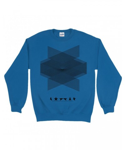 David Bowie Sweatshirt | Blackstar Album Design Sweatshirt $12.58 Sweatshirts