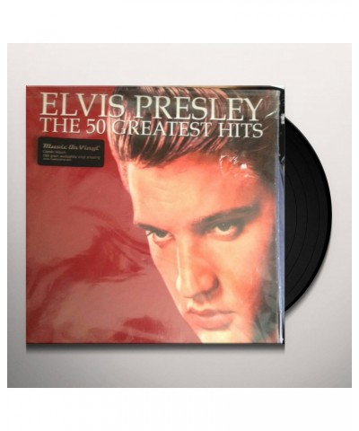 Elvis Presley 50 GREATEST HITS Vinyl Record $26.88 Vinyl