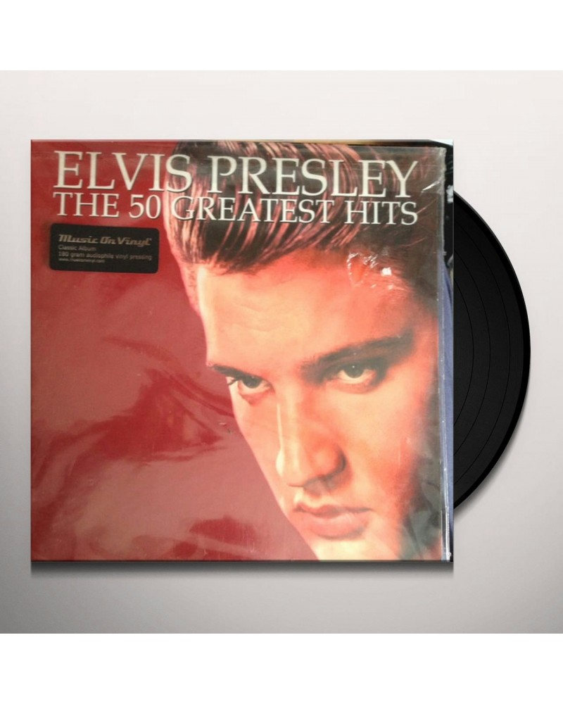 Elvis Presley 50 GREATEST HITS Vinyl Record $26.88 Vinyl