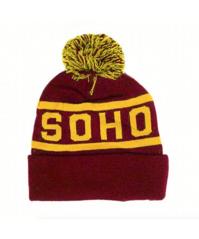 Violent Soho Soho Beanie (Maroon/Gold) $8.33 Hats