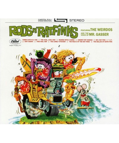 Mr Gasser & The Weirdos RODS & RATFINKS CD $7.05 CD