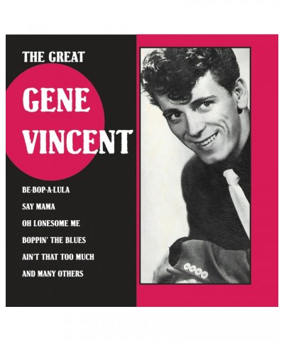 Gene Vincent GREAT GENE VINCENT CD $4.32 CD