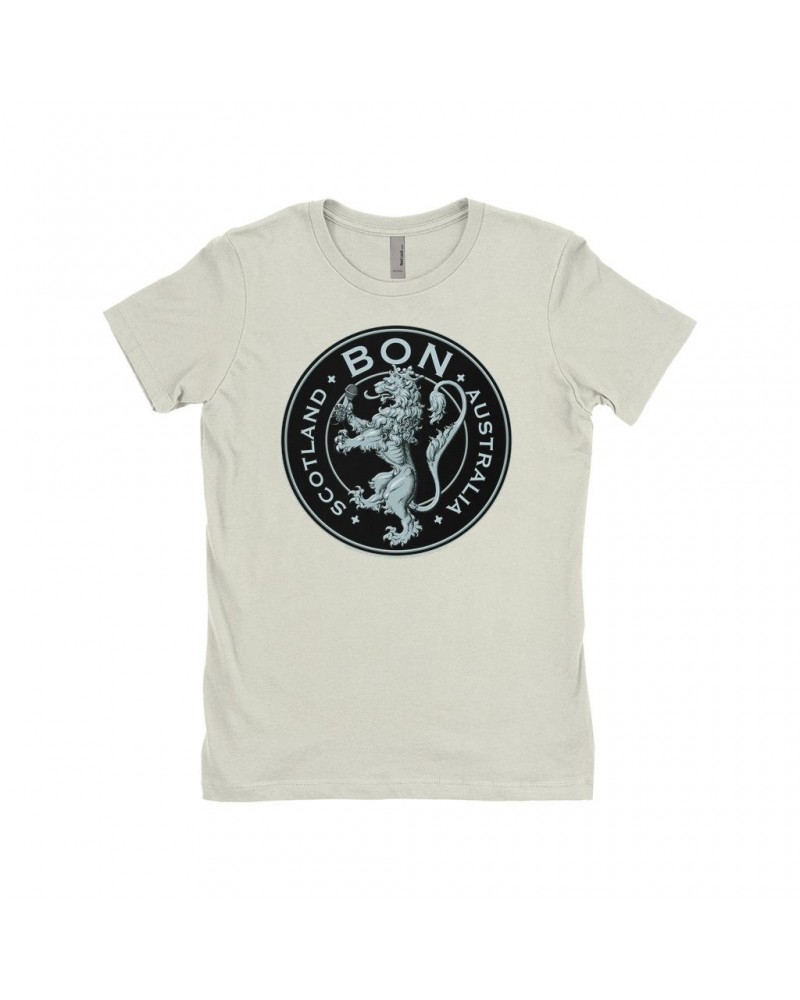 Bon Scott Ladies' Boyfriend T-Shirt | Bon Scotland Australia Shirt $8.48 Shirts