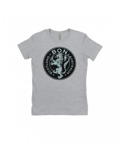 Bon Scott Ladies' Boyfriend T-Shirt | Bon Scotland Australia Shirt $8.48 Shirts