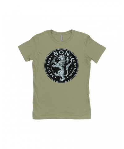 Bon Scott Ladies' Boyfriend T-Shirt | Bon Scotland Australia Shirt $8.48 Shirts