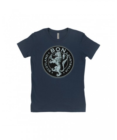 Bon Scott Ladies' Boyfriend T-Shirt | Bon Scotland Australia Shirt $8.48 Shirts