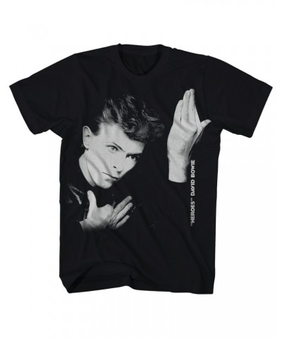 David Bowie T-Shirt | Heroes Album Art Shirt $12.23 Shirts